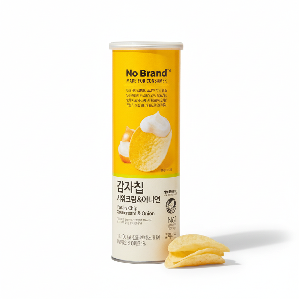 [ノーブランド]ポテトチップス サワークリーム＆オニオン 160g