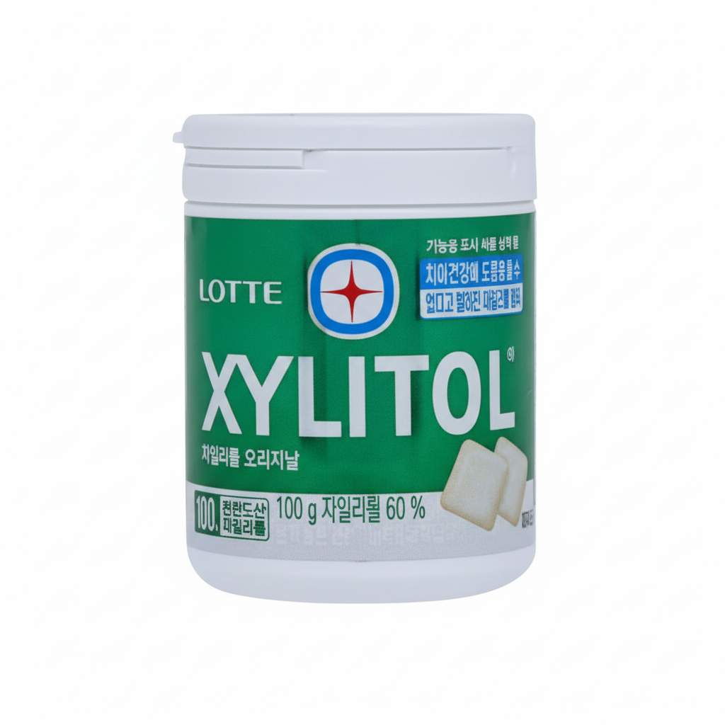 [ロッテウェルフード]ロッテ キシリトール オリジナルボトル 100g