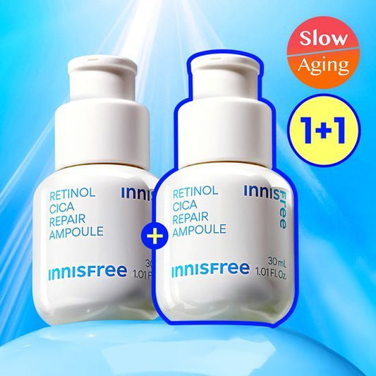 【イニスフリー】 レチノール シカ 痕跡 アンプル 30ml+30ml