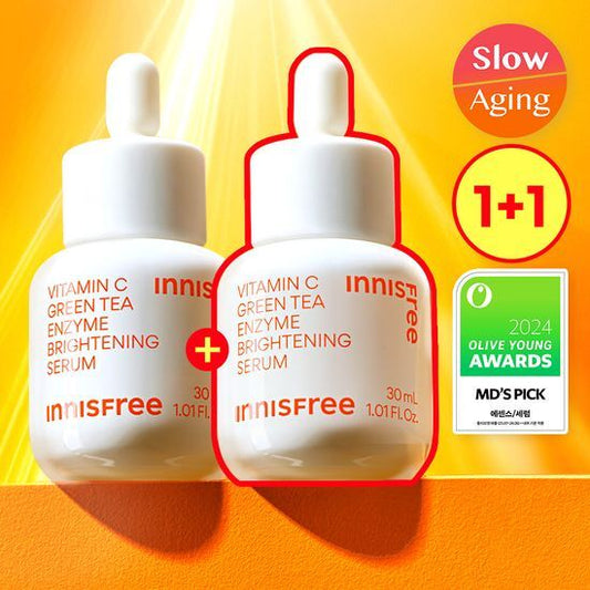 【イニスフリー】 ビタミンC カプセル セラム 30ml+30ml
