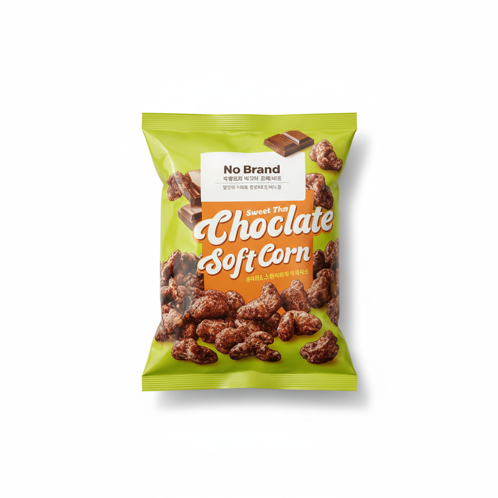 [ノーブランド]チョコソフトコーン 120g