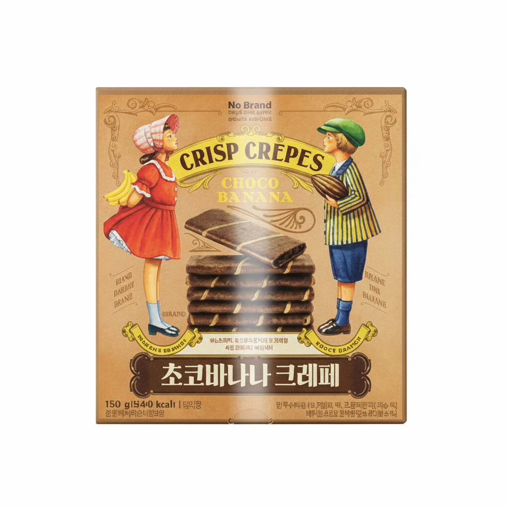 [ノーブランド]チョコバナナクレープ 180 g