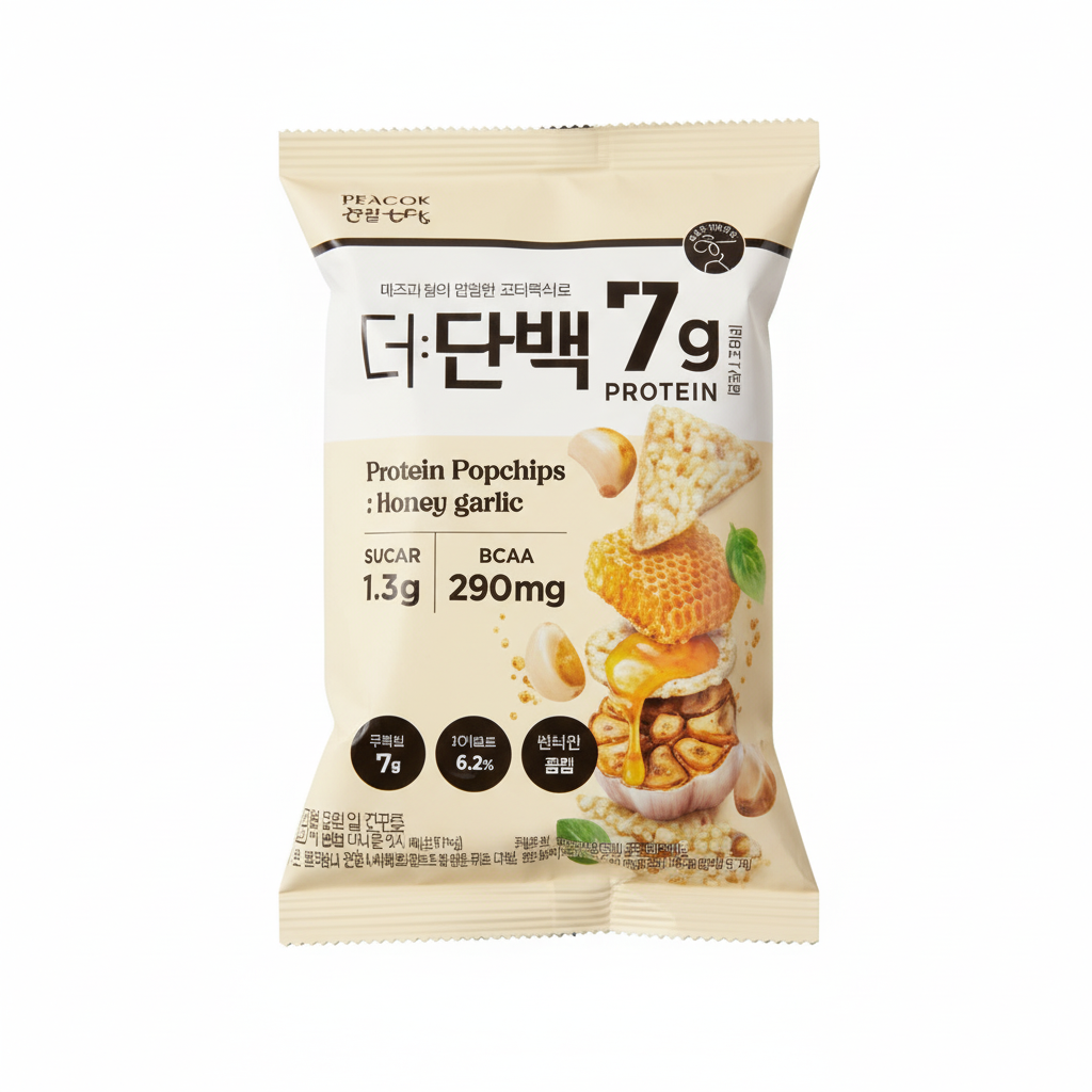 [ビングレ] tft ザダンベク プロテイン ポップチップス ハニーガーリック味 44g