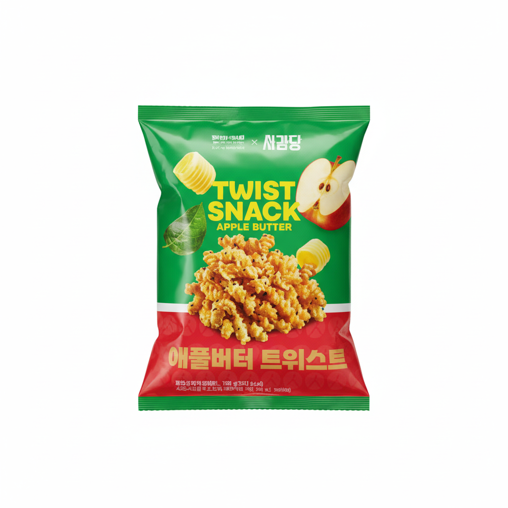 [ノーブランド]Xりんご糖 アップルバターツイスト 100g