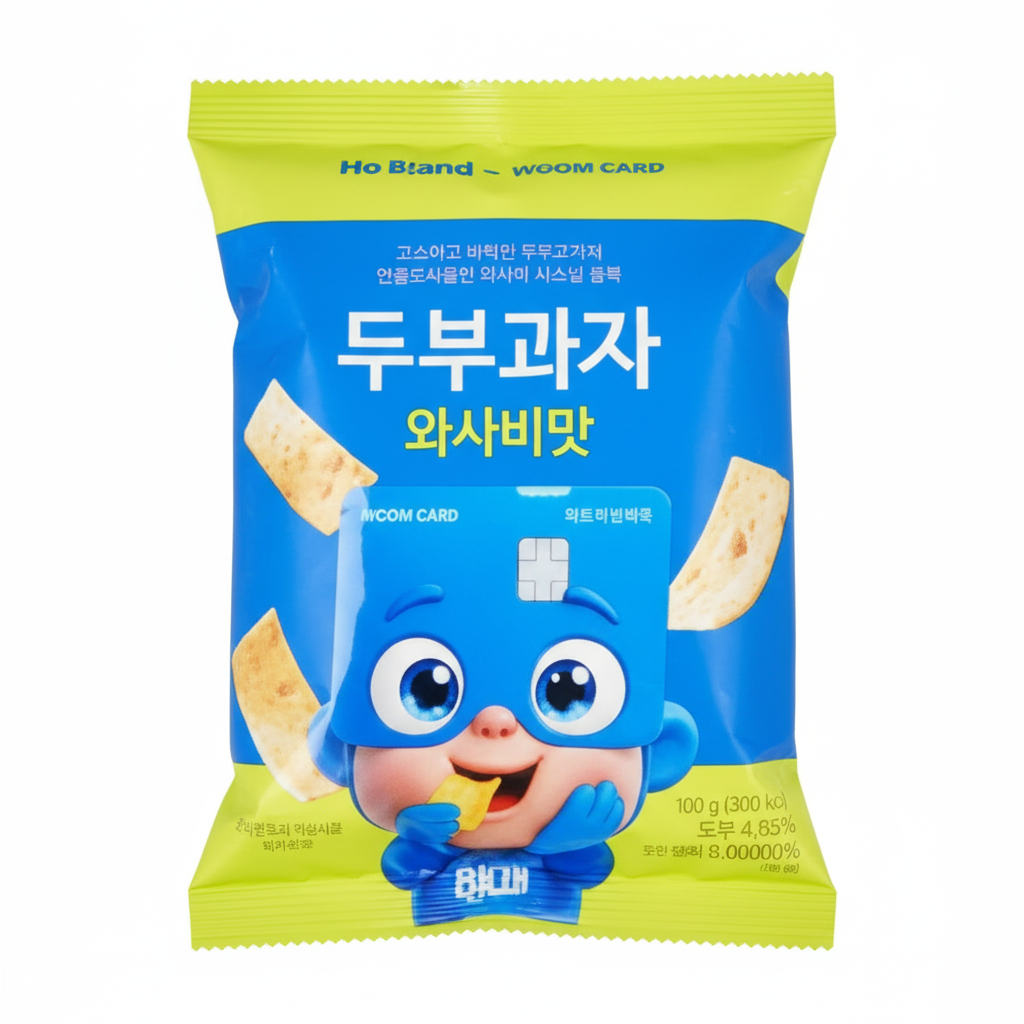 [ノーブランド]豆腐菓子わさび味100g