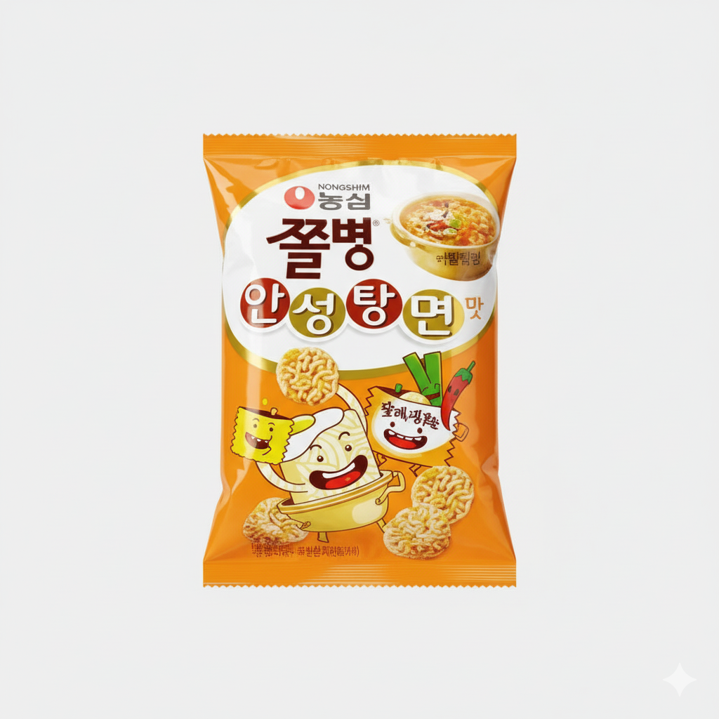 [ノンシム] ジョルビョンスナック アンソンタンミョン味 77