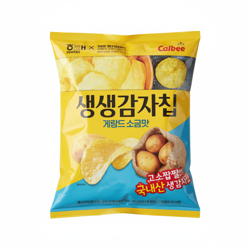 [ノーブランド]＆ヘテ 生生ポテトチップス ゲランド塩味 110g